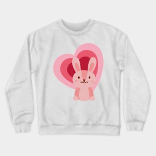 Bunny Heart Crewneck Sweatshirt